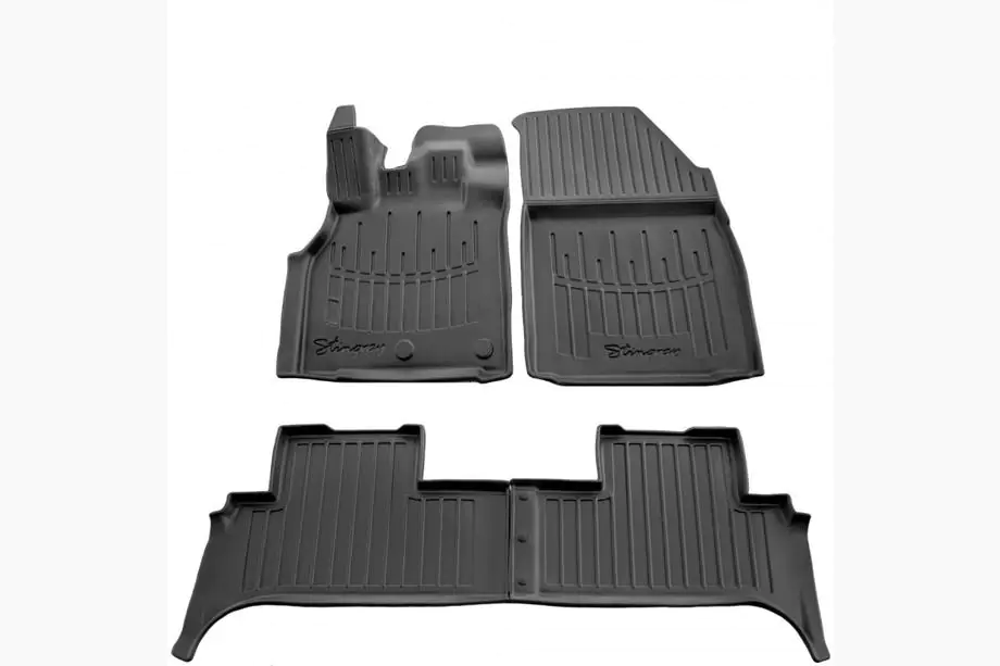 Renault Scenic/Grand 2009–2016 Stingray 3D salona paklājiņu komplekts (4 gab., poliuretāns) Image