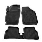 Skoda Fabia 2014–2021 Stingray 3D salona paklājiņi (5 gab., poliuretāns) foto 1