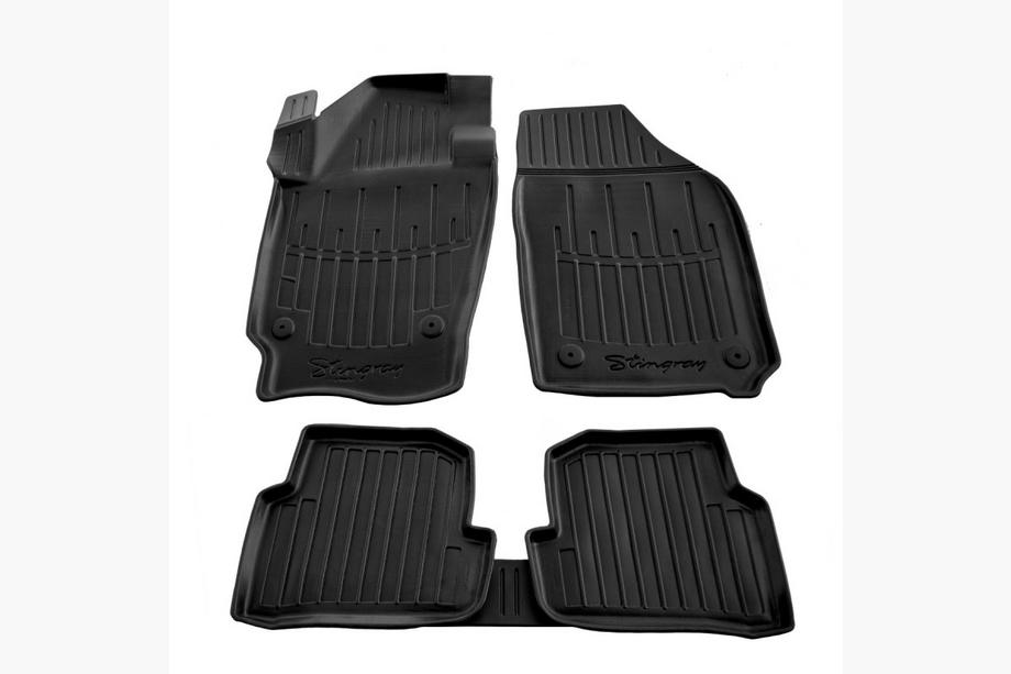 Skoda Fabia 2014–2021 Stingray 3D salona paklājiņi (5 gab., poliuretāns) Image