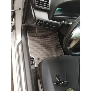 EVA auto paklājiņi (pelēki) foto 1