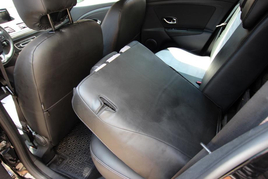 Renault Megane III 2009–2016 Automašīnas sēdekļu pārvalki eko āda + audums + Antara Antara A0010 (pilns salons) Foto 15