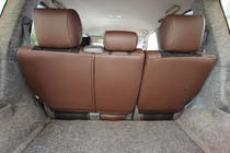 Toyota Land Cruiser Prado 120 2002–2009 Auto sēdekļu pārvalki eko āda + audums + Alcantara Antara A088 (pilns salons) foto 13