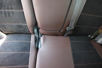 Toyota Land Cruiser Prado 120 2002–2009 Auto sēdekļu pārvalki eko āda + audums + Alcantara Antara A088 (pilns salons) foto 11