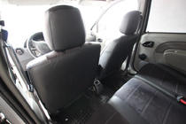 Renault Logan I 2005–2008 Auto sēdekļu pārvalki eko āda+audums+Alcantara Antara A001 (pilns salona komplekts) foto 10