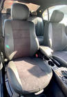 BMW 3. sērija E46 1998–2006 Auto sēdekļu pārvalki eko āda+audums+Alcantara Antara A001 (pilns salona komplekts) foto 3