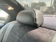 BMW 3. sērija E46 1998–2006 Auto sēdekļu pārvalki eko āda+audums+Alcantara Antara A001 (pilns salona komplekts) foto 4