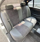 BMW 3. sērija E46 1998–2006 Auto sēdekļu pārvalki eko āda+audums+Alcantara Antara A001 (pilns salona komplekts) foto 7
