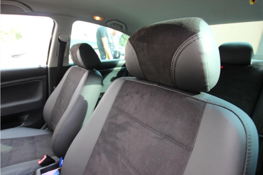 Volkswagen Passat B5 1997–2005 Auto sēdekļu pārvalki eko āda+audums+Alcantara Antara A001 (pilns salona komplekts) Foto 6