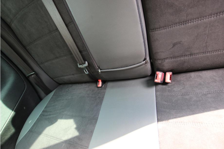 Volkswagen Passat B5 1997–2005 Auto sēdekļu pārvalki eko āda+audums+Alcantara Antara A001 (pilns salona komplekts) Foto 7