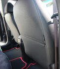 Hyundai Accent 2011–2017 Auto sēdekļu pārvalki eko āda+audums+Alcantara Antara A001 (pilns salona komplekts) foto 2