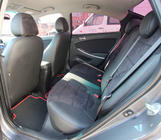 Hyundai Accent 2011–2017 Auto sēdekļu pārvalki eko āda+audums+Alcantara Antara A001 (pilns salona komplekts) foto 4