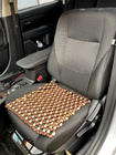 Mitsubishi Outlander 2012–2021 Auto sēdekļu pārvalki eko āda+audums+Alcantara Antara A001 (pilns salona komplekts) foto 5