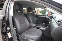 Volkswagen Passat B7 2012–2015 Auto sēdekļu pārvalki eko āda+audums+Alcantara Antara A001 (pilns salona komplekts) foto 1