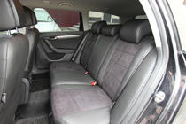 Volkswagen Passat B7 2012–2015 Auto sēdekļu pārvalki eko āda+audums+Alcantara Antara A001 (pilns salona komplekts) foto 2