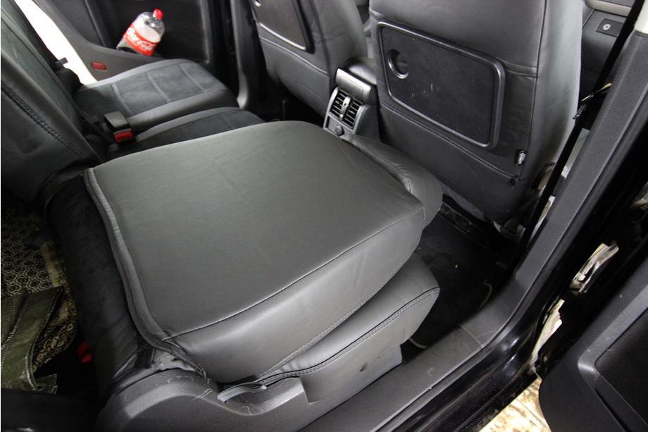 Volkswagen Touran 2003–2010 Auto sēdekļu pārvalki eko āda+audums+Alcantara Antara A001 (pilns salona komplekts) Foto 13
