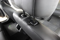 Renault Megane III 2009–2016 Auto sēdekļu pārvalki eko āda+audums+Alcantara Antara A001 (pilns salona komplekts) foto 6