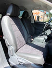 Volkswagen Tiguan 2016–2023 Auto sēdekļu pārvalki eko āda+audums+Alcantara Antara A001 (pilns salona komplekts) foto 5