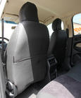 Ford Edge 2014–2024 Auto sēdekļu pārvalki eko āda+audums+Alcantara Antara A001 (pilns salona komplekts) foto 5