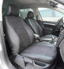Skoda Octavia II A5 2010–2013 Auto sēdekļu pārvalki eko āda+audums+Alcantara Antara A001 (pilns salona komplekts) foto 19