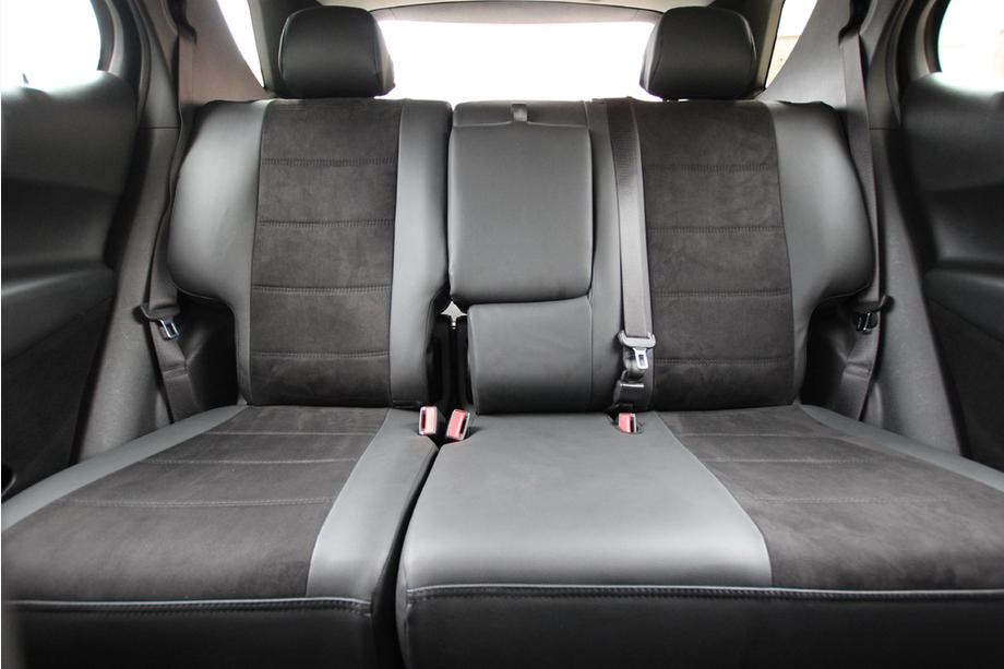 Chevrolet Equinox 2018–2025 Auto sēdekļu pārvalki eko āda+audums+Alcantara Antara A001 (pilns salona komplekts) Foto 6