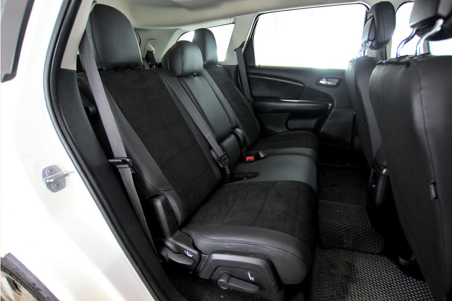 Dodge Journey 2008–2020 Autosēdekļu pārvalki no ekoādas+auduma+antara Antara A001 (3 rindas) Foto 3