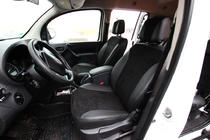 Mercedes Citan 2013–2021 Auto sēdekļu pārvalki eko āda+audums+Alcantara Antara A001 (pilns salona komplekts) foto 6