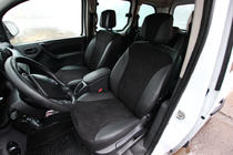 Mercedes Citan 2013–2021 Auto sēdekļu pārvalki eko āda+audums+Alcantara Antara A001 (pilns salona komplekts) foto 7