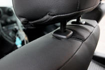 Mercedes Citan 2013–2021 Auto sēdekļu pārvalki eko āda+audums+Alcantara Antara A001 (pilns salona komplekts) foto 8