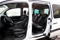 Mercedes Citan 2013–2021 Auto sēdekļu pārvalki eko āda+audums+Alcantara Antara A001 (pilns salona komplekts) foto 1