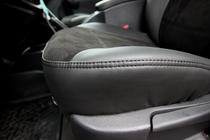 Mercedes Citan 2013–2021 Auto sēdekļu pārvalki eko āda+audums+Alcantara Antara A001 (pilns salona komplekts) foto 11