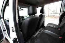 Mercedes Citan 2013–2021 Auto sēdekļu pārvalki eko āda+audums+Alcantara Antara A001 (pilns salona komplekts) foto 9
