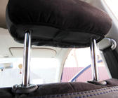 Volkswagen Caddy 2010–2015 Auto sēdekļu pārvalki ekoāda + audums + alkantara Antara A001b (pilns salons) foto 15