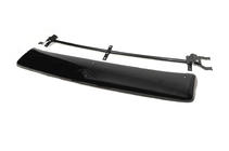 Isuzu D-Max 2011–2019 Vējstikla vizieris ar rāmi V1 (melns spīdīgs, 5 mm) foto 2