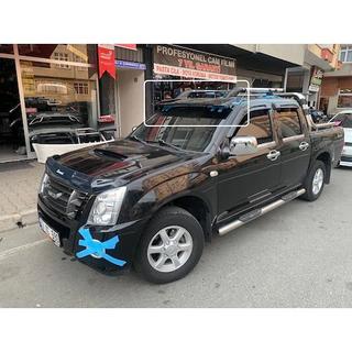 Vējstikla vizieris ar rāmi V1 (melns spīdīgs, 5 mm) Isuzu D-Max 2011–2019 foto 1