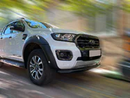 Ford Ranger 2011–2022 Texas priekšējais aizsargstienis 2015+ (76mm, melns) foto 1