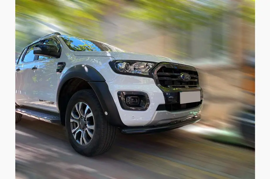 Ford Ranger 2011–2022 Texas priekšējais aizsargstienis 2015+ (76mm, melns) Image