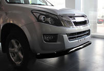Isuzu D-Max 2011–2019 Priekšējais aizsargstienis Texas (76 mm, melns) foto 2