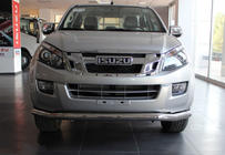 Isuzu D-Max 2011–2019 Priekšējais aizsargstienis Texas (76 mm, nerūsējošais tērauds) foto 2