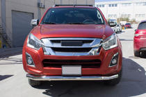 Isuzu D-Max 2011–2019 Priekšējais aizsargstienis Texas (76 mm, nerūsējošais tērauds) foto 1