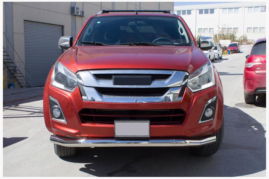 Isuzu D-Max 2011–2019 Priekšējais aizsargstienis Texas (76 mm, nerūsējošais tērauds) Image