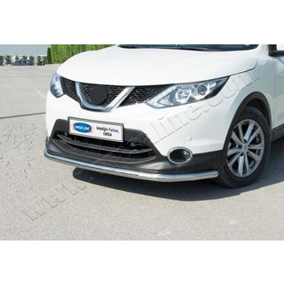 Priekšējais aizsargstienis Texas 2014-2017 (60 mm, nerūsējošais tērauds) Nissan Qashqai 2014–2021 foto 2