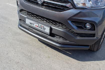 SsangYong Musso II 2018– Priekšējais aizsargstienis Texas (76 mm, melns) foto 1