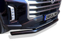 SsangYong Musso II 2018– Priekšējais aizsargstienis Texas (76 mm, melns) foto 2