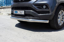 SsangYong Musso II 2018– Priekšējais aizsargstienis Texas (76 mm, nerūsējošais tērauds) foto 3