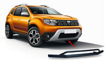 Dacia Duster 2018–2024 Priekšējais aizsargstienis Vegas (60/42 mm, melns) foto 2