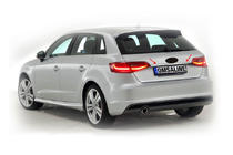 Audi A3 2012–2020 Līste virs numura zīmes HB (nerūsējošais tērauds) foto 1