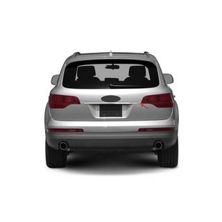 Hromēta līste virs numura zīmes OmsaLine (nerūsējošais tērauds) Audi Q7 2005–2015 foto 1