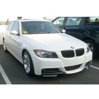DPT priekšējā bampera lūpas uzlikas (E90 M-Sport 2005-2008, melns spīdīgs, 2 gab.) foto 1