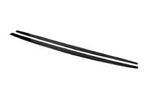 BMW 3. sērija F30/F31 2012–2019 Melnas sliekšņu uzlikas (203 cm, OmsaLine) foto 2