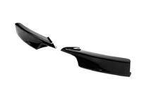 BMW 3. sērija F30/F31 2012–2019 Priekšējā bampera lūpa Flap (melna) foto 2